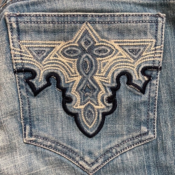 Antik Denim, size 25 boot cut jeans in medium/light blue. - Picture 2 of 9